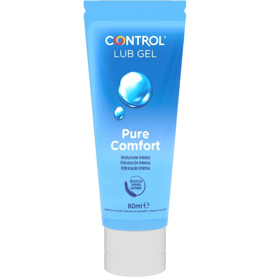 CONTROL – Pure Comfort intensiv feuchtigkeitsspendendes Gleitmittel, 80 ml
