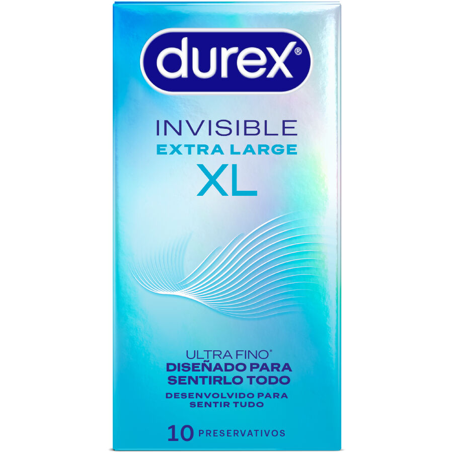 DUREX – Unsichtbare Kondome XL 10 Einheiten