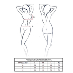 PASSION - TIVOLEA BH + STRING SET MISTY ROSE L/XL