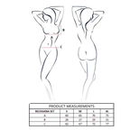PASSION - BELISSANA BH + STRING SET SCHWARZ S/M