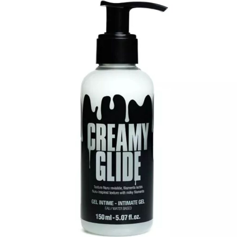 CREAMY – Glide Intimgel mit milchigem String-Effekt, 150 ml
