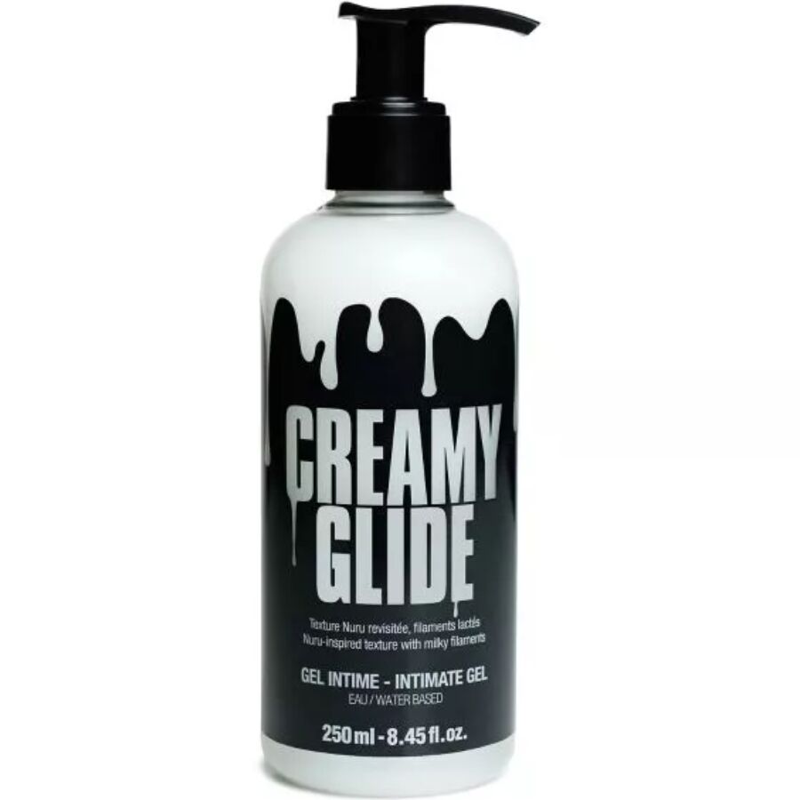 CREAMY – Glide Intimgel mit milchigem String-Effekt, 250 ml