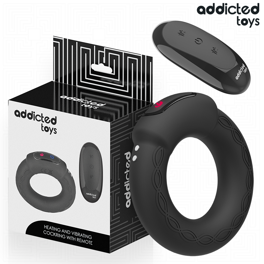 ADDICTED TOYS – Vibrierender Cockring Mit Wärmeeffekt Und Fernbedienung