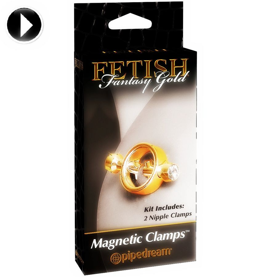 FETISH FANTASY GOLD – Magnetische Nippelklemmen