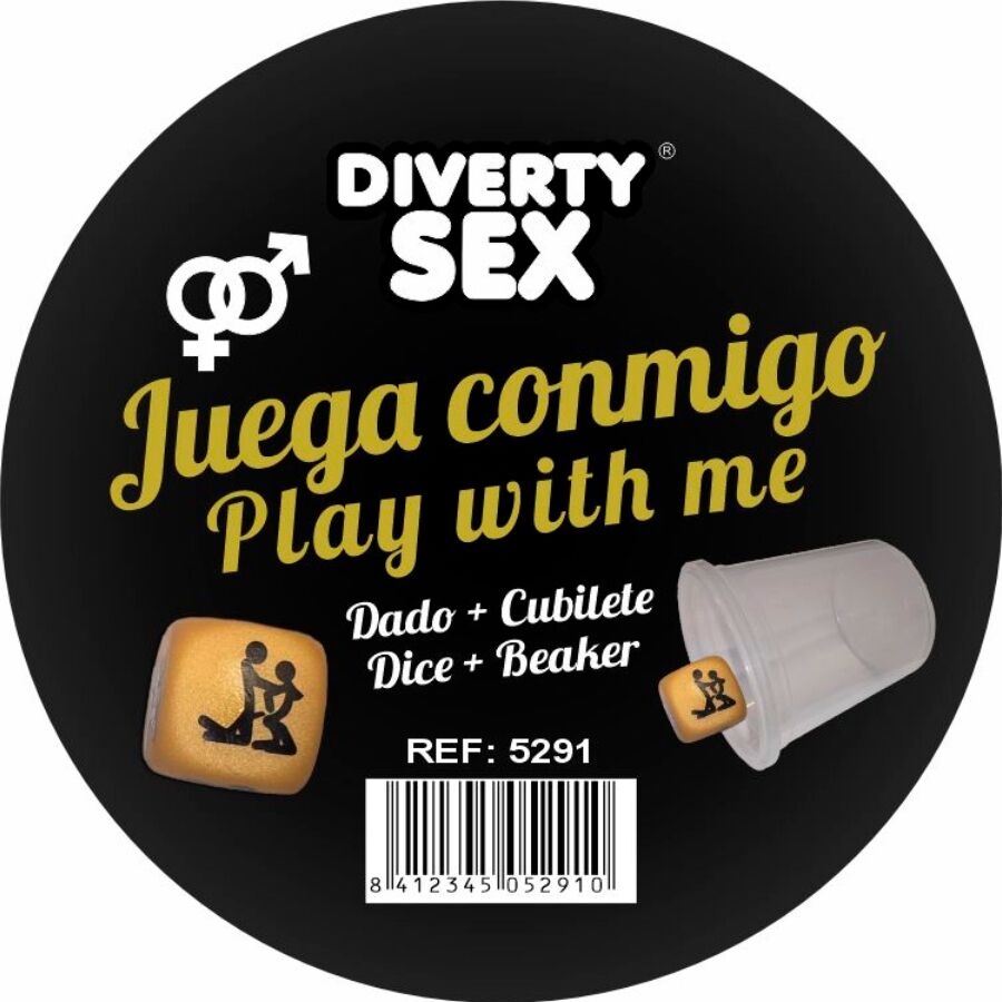 DIABLO PICANTE – Goldener Harter Würfel Mit Positionen Und Würfel