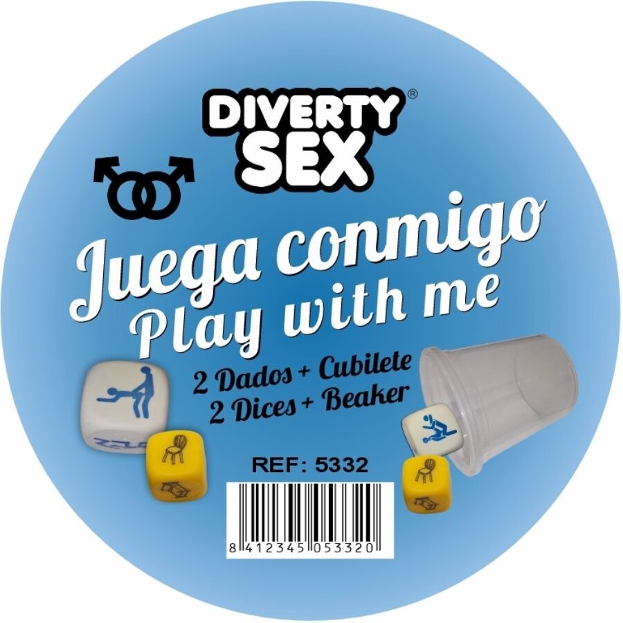 DIABLO PICANTE - WÜRFELSPIELPLATZ + POSITIONEN FÜR MÄNNER MIT BECHER