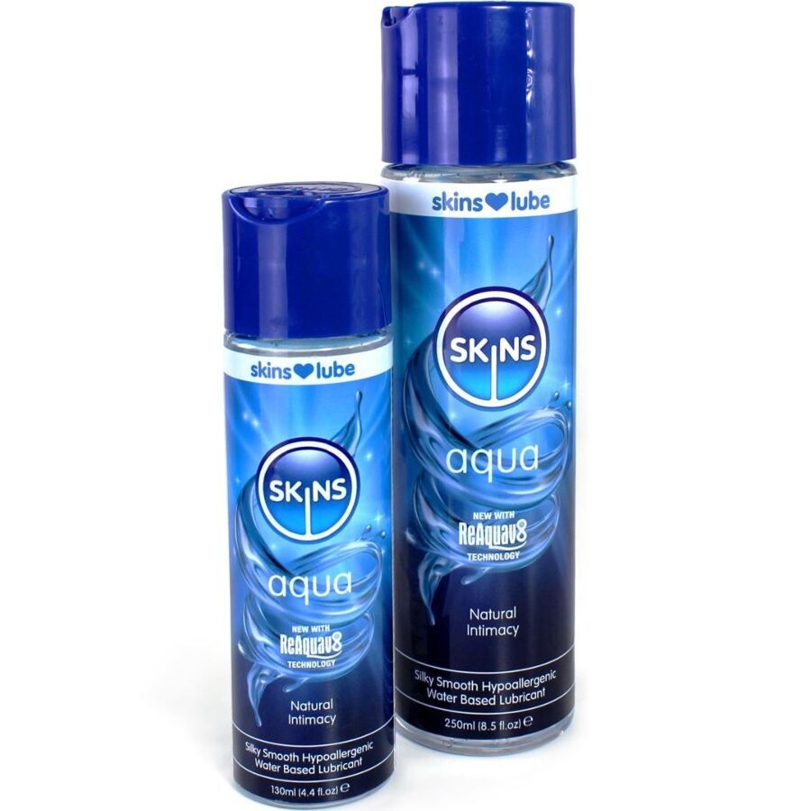 SKINS – Aqua Gleitmittel auf Wasserbasis, 130 ml