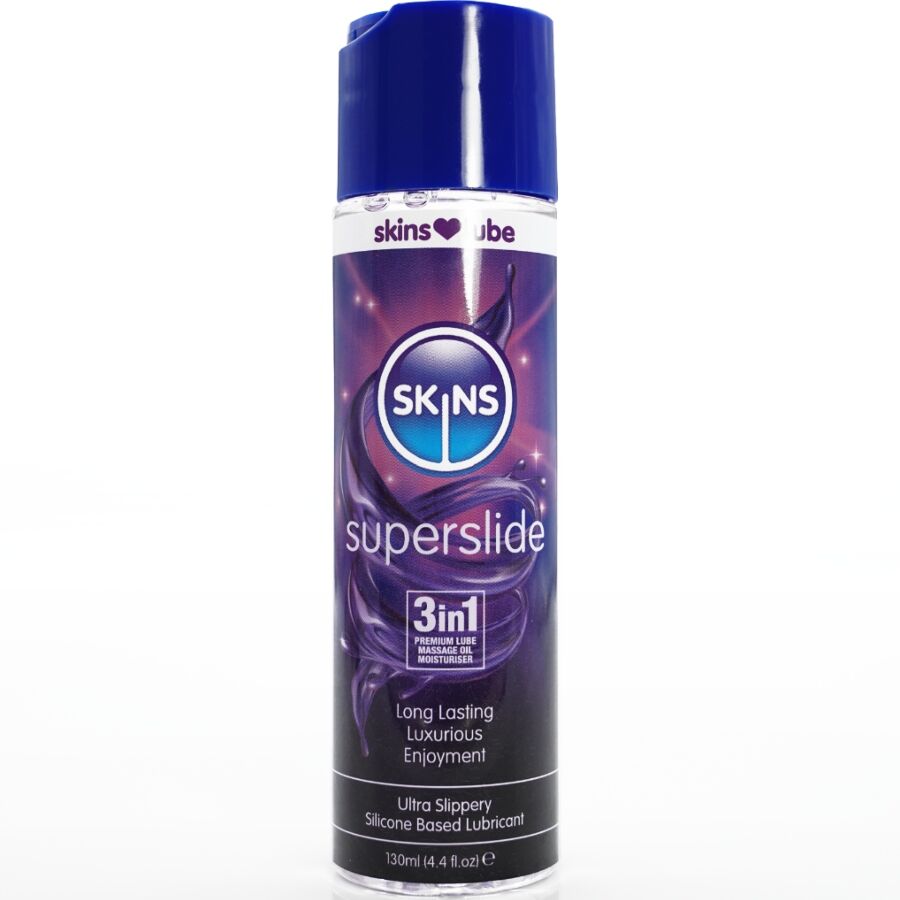 SKINS – SuperSlide Gleitmittel auf Silikonbasis, 130 ml