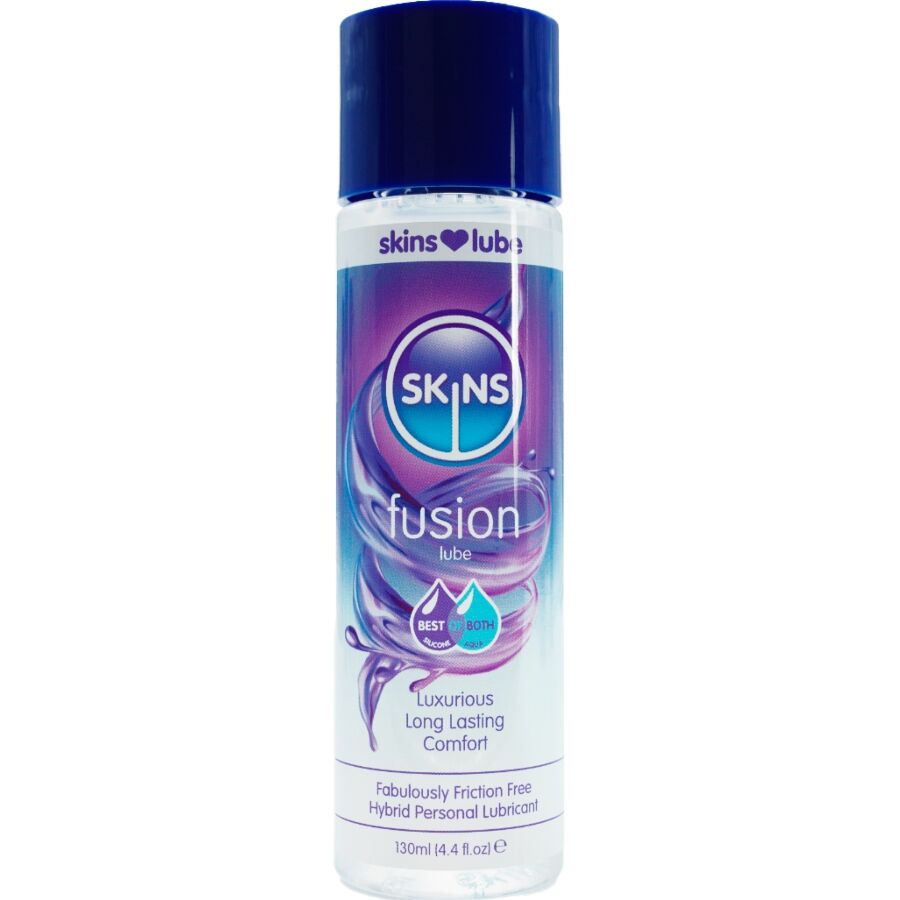 SKINS – Fusion Hybrid-Gleitmittel auf Wasser- und Silikonbasis, 130 ml