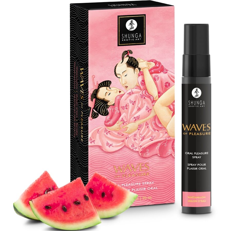 SHUNGA – Waves Pleasure Spray Oral Sexuctive Watermelon 20 ml