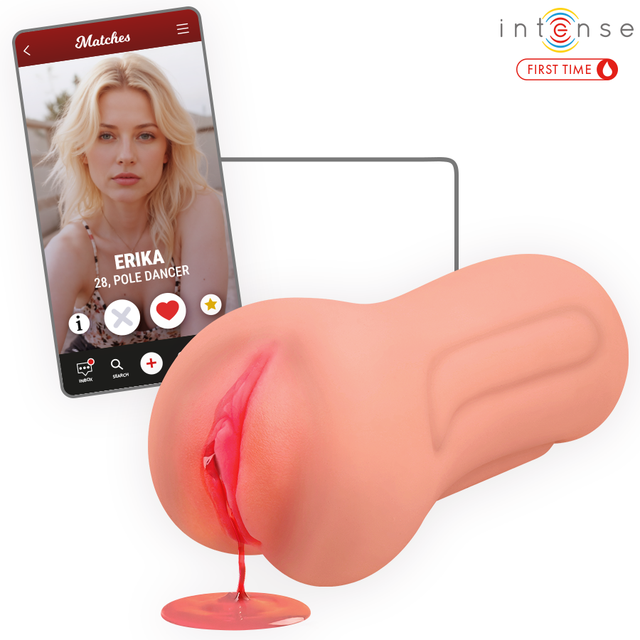 INTENSE FIRST TIME – Erika Virgin Masturbator mit Blutungseffekt