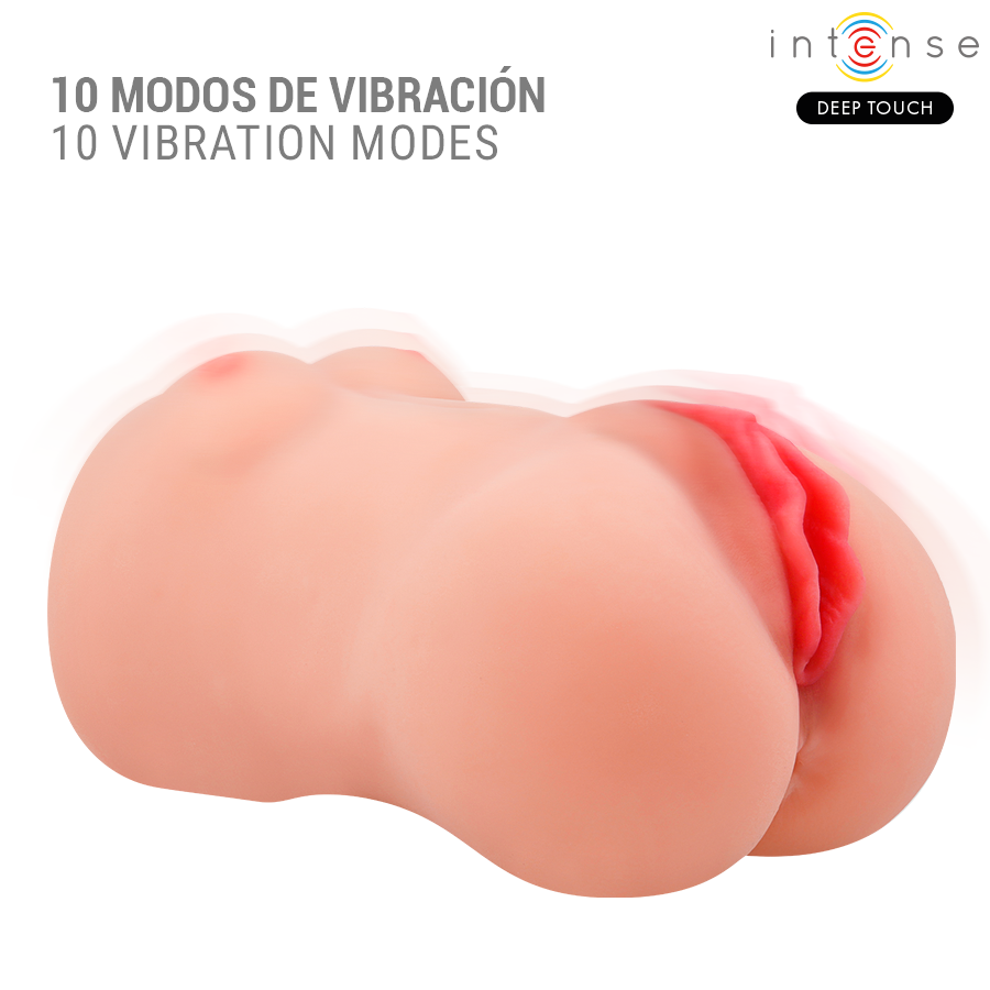 INTENSE DEEP TOUCH - CATHERINE VIBRATOR & SAUGMASTURBATOR MIT STIMME