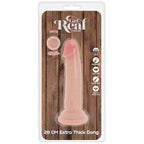GET REAL - DELUXE DICKER DOPPELDICHTER TPE-PENDIGES 20 CM