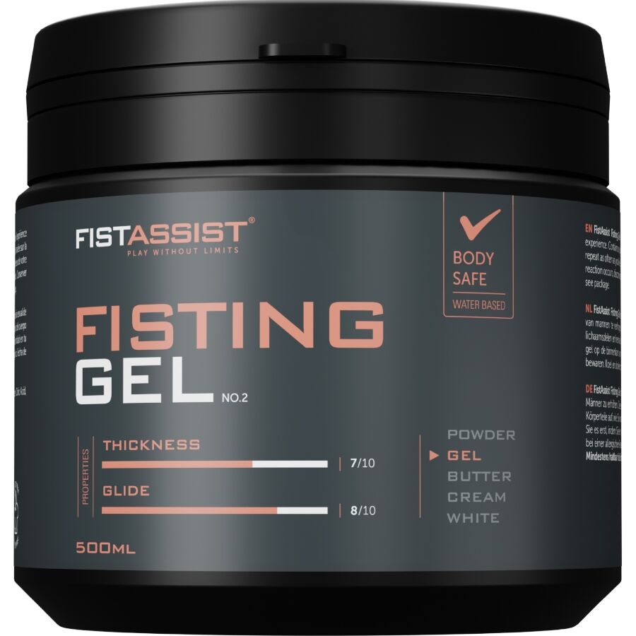 COBECO – Fist Assist extra dickflüssiges Fisting-Gel auf Wasserbasis, 500 ml