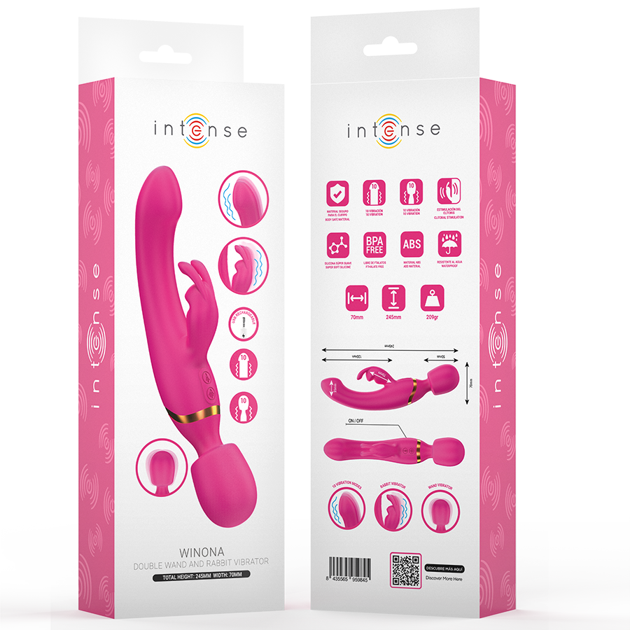 INTENSE - Winona Doppelvibrator Rabbit & Stab
