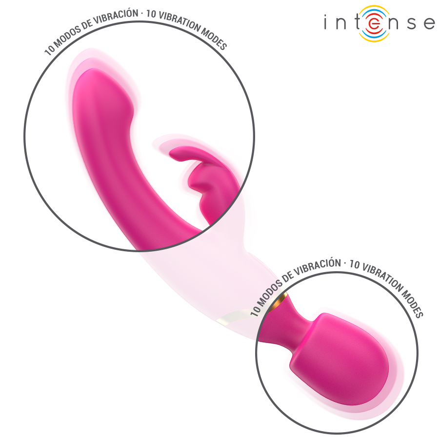 INTENSE - Winona Doppelvibrator Rabbit & Stab