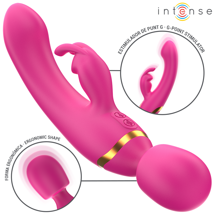 INTENSE - Winona Doppelvibrator Rabbit & Stab