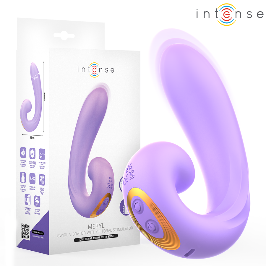 INTENSE – Meryl Doppelvibration Klitorisstimulator