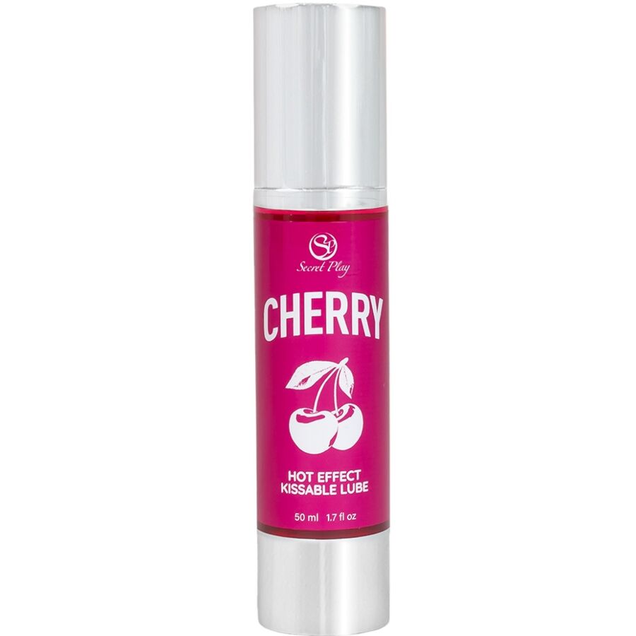 SECRETPLAY – Wärmendes Gleitmittel mit Kirschgeschmack, 50 ml