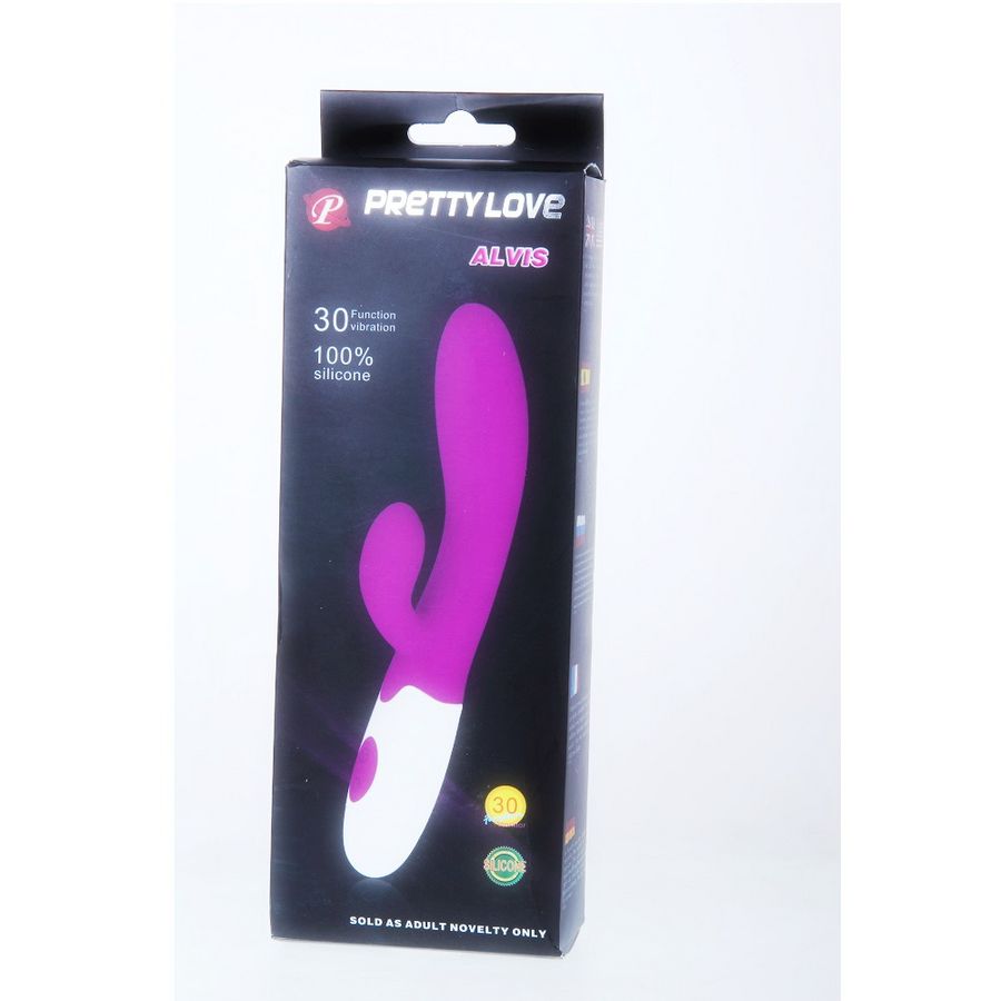 PRETTY LOVE - Flirtation Alvis Vibrator mit Klitorisstimulator