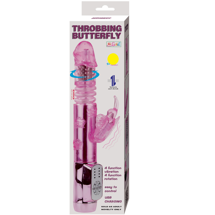 BAILE - US Rabbit Vibrator mit Schmetterlingsstimulator