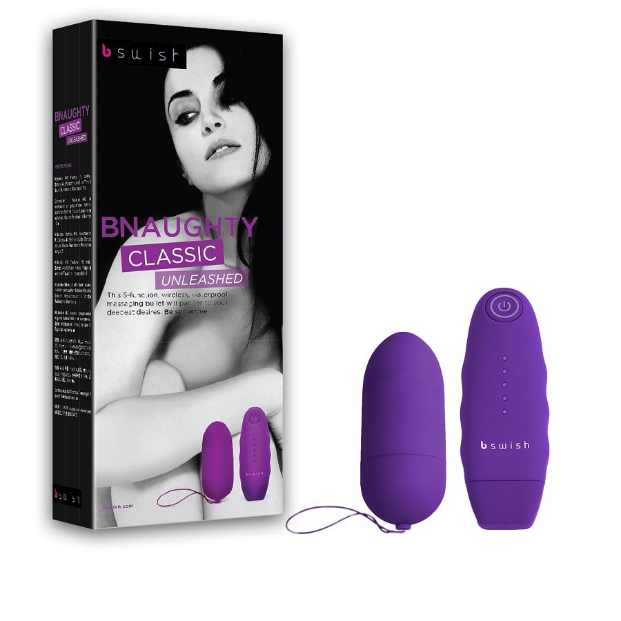 B SWISH - Bnaughty Unleashed klassische Fernbedienung Flieder diskret