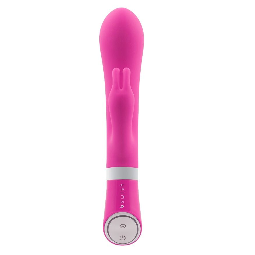 B SWISH - Bwild Deluxe Bunny Rabbit-Vibrator Himbeerrot
