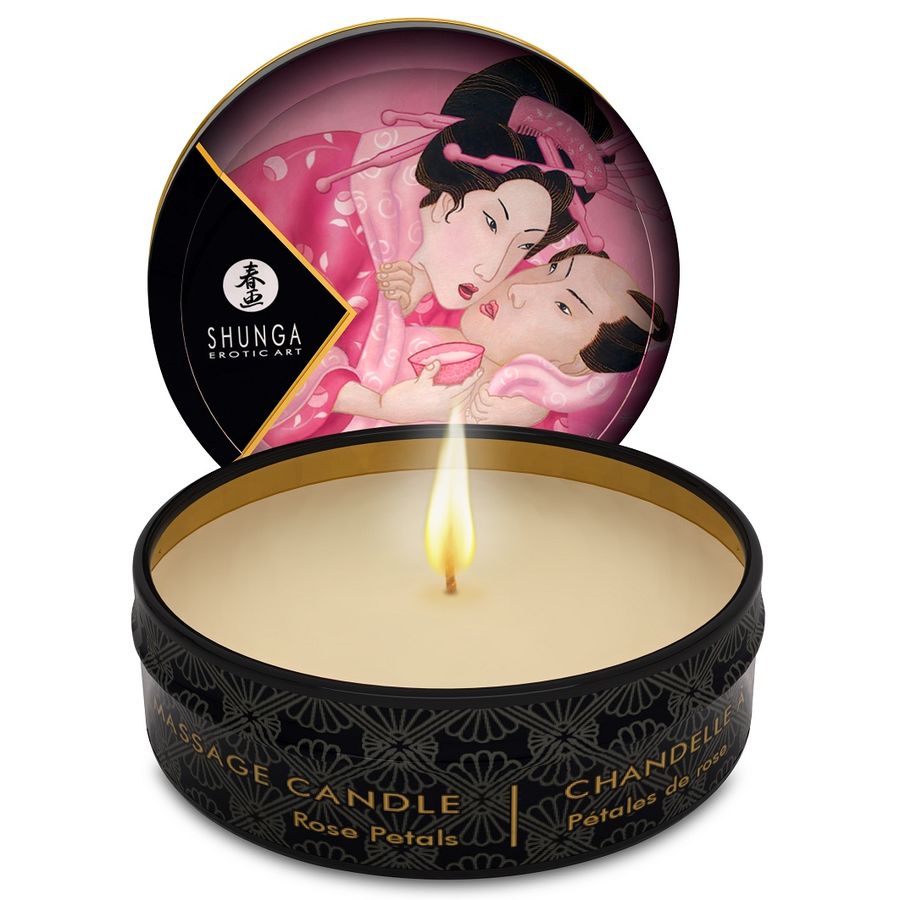 SHUNGA – Mini Caress By Candlelight Display Massagekerzen 24 Einheiten