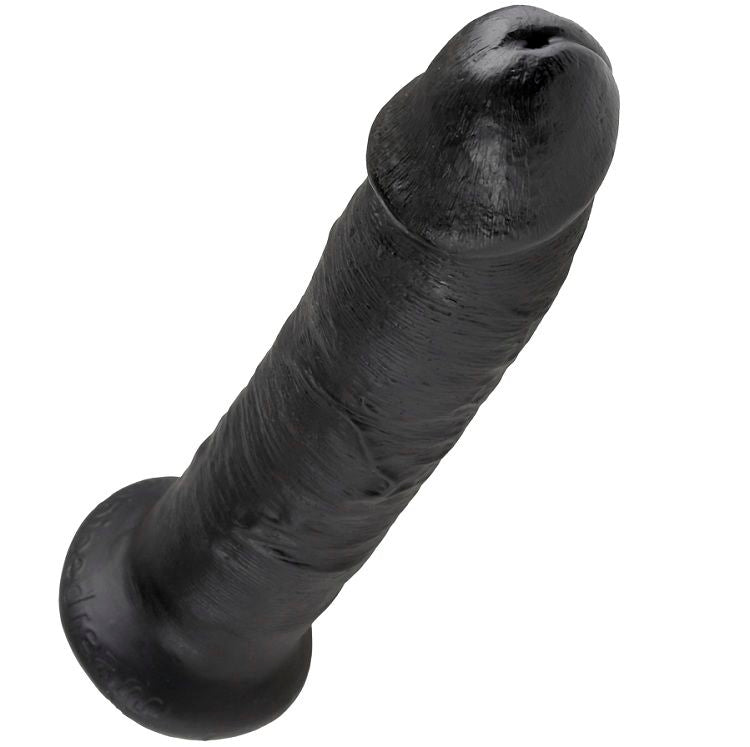 KING COCK - Realistischer Dildo Schwarz, 22,9 cm