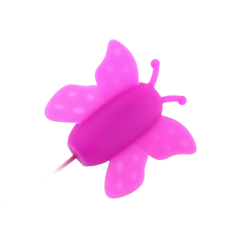BAILE - Love Eggs Butterfly Clitoris Stimulator 12 Geschwindigkeiten Lila Fernbedienung diskret