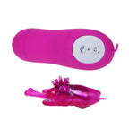 BAILE - Cute Secret Butterfly Stimulator Vibrator, 12 Vibrationen