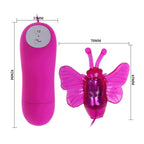 BAILE - Cute Secret Butterfly Stimulator Vibrator, 12 Vibrationen