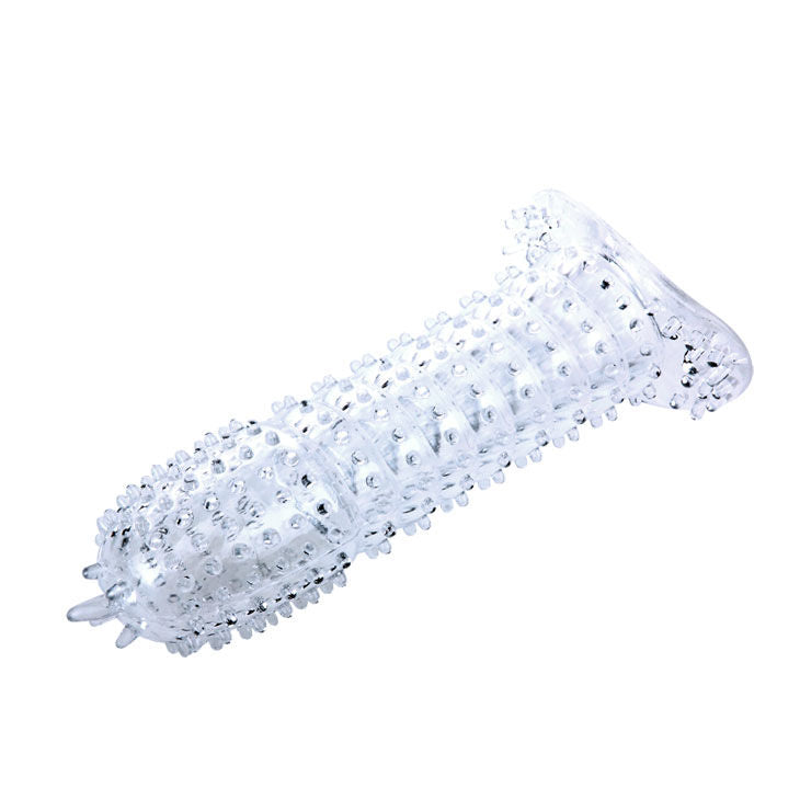 BAILE - Penishülle mit strukturierter Oberfläche Lila, 14 cm