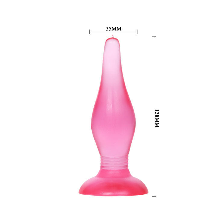 BAILE - Soft Touch Analplug Lila, 14,2 cm