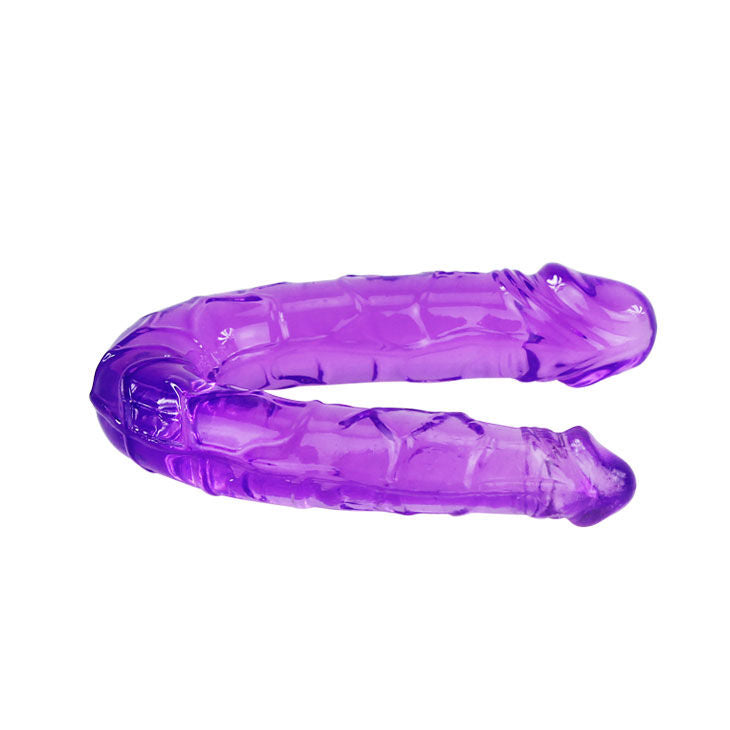 BAILE - Flexibler Doppeldildo aus Gelee Flieder