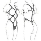 LEATHER BODY Styling Damen Harness