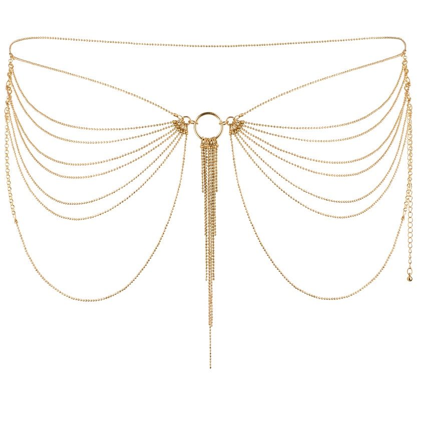 BIJOUX Magnifique Metallketten Schmuckstück für goldene Taille