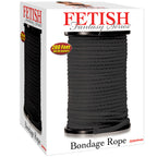 FETISH FANTASY SERIES – Bondageseil schwarz 60,96 Meter