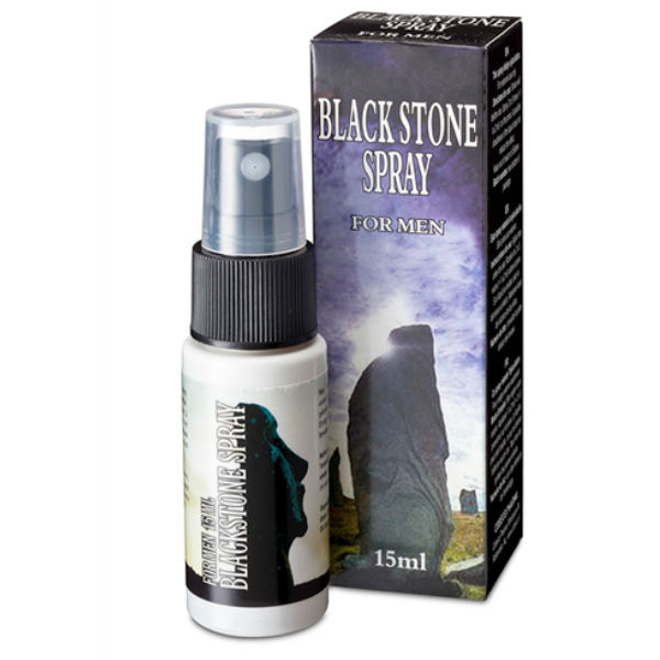 COBECO - Black Stone Delay Intimspray für Männer, 15 ml