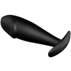 PRETTY LOVE - Silikon-Analplug in Penisform Schwarz