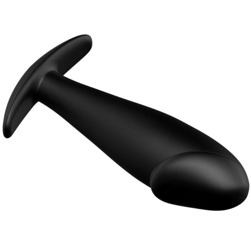 PRETTY LOVE - Silikon-Analplug in Penisform Schwarz
