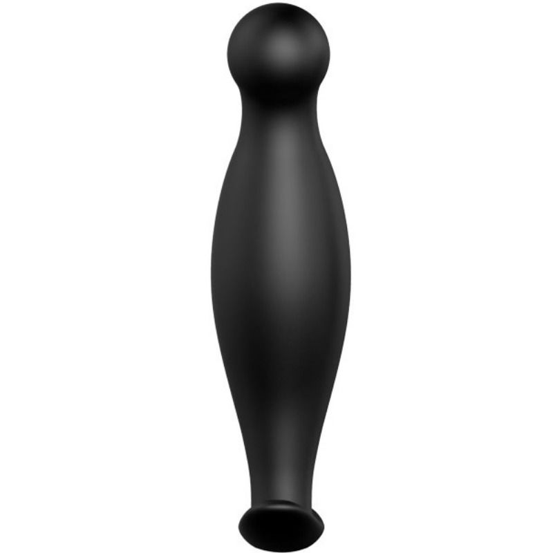 PRETTY LOVE - Silikon-Analplug Schwarz, 11,7 cm