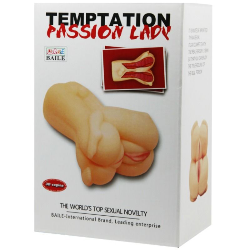 BAILE - Temptation Passion Lady 3D-Masturbator