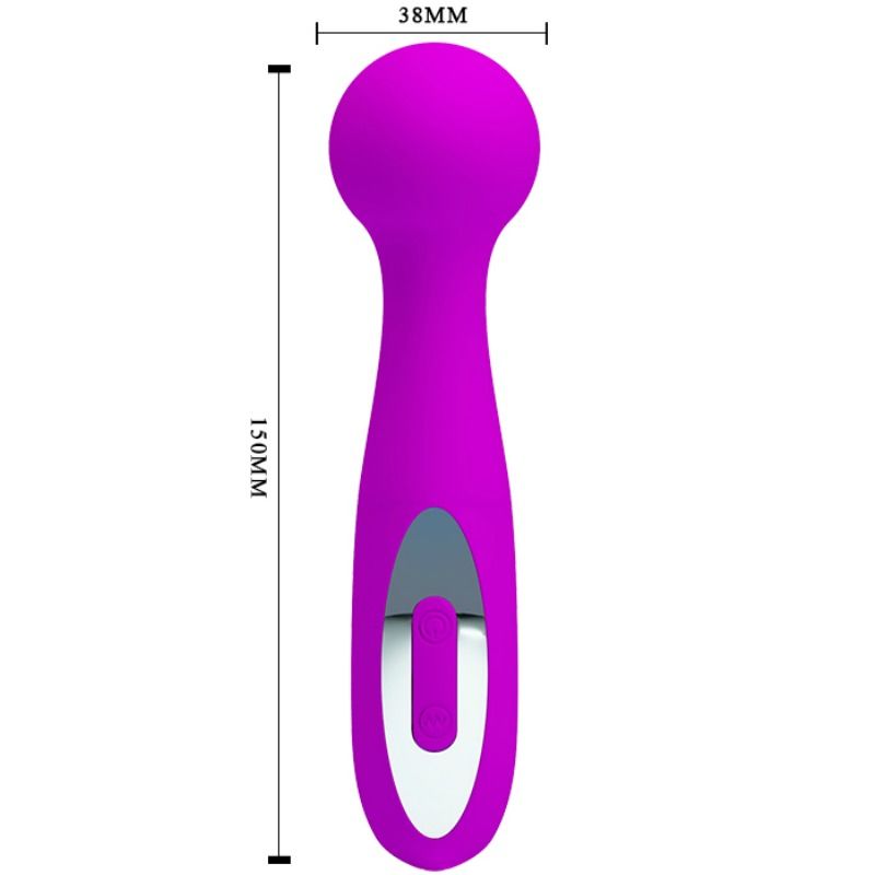 PRETTY LOVE - Wade wiederaufladbarer Massager, 12 Funktionen