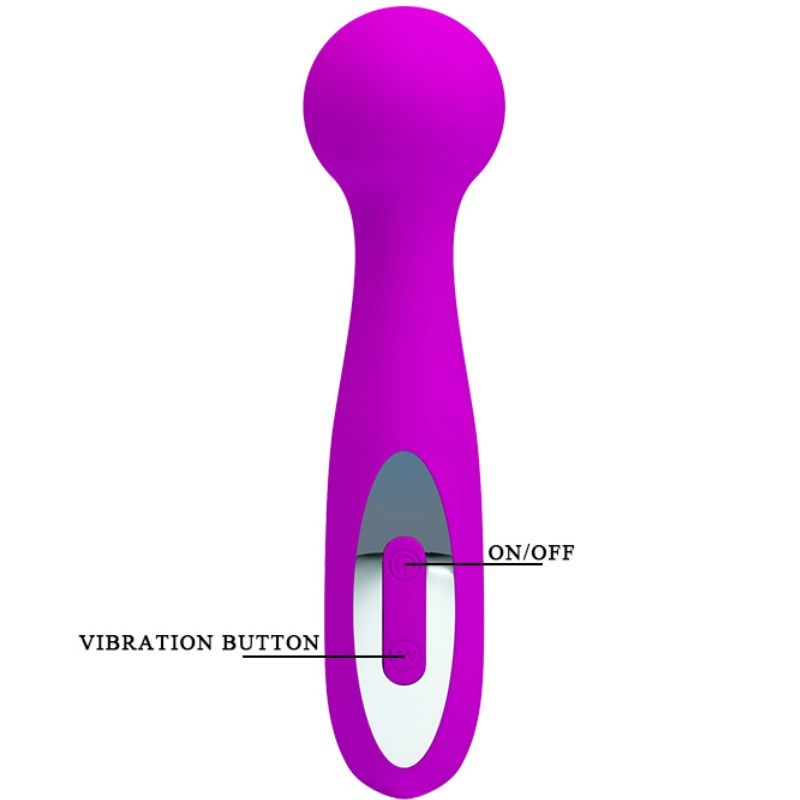 PRETTY LOVE - Wade wiederaufladbarer Massager, 12 Funktionen