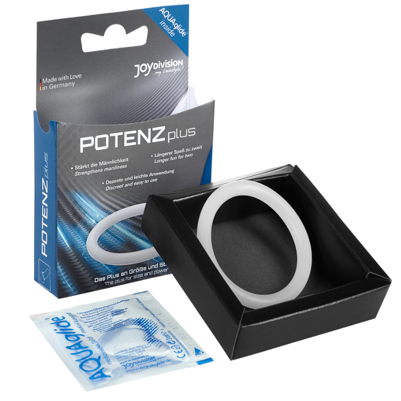 JOYDIVISION POTENZDUO - Plus Penisring Weiß, M