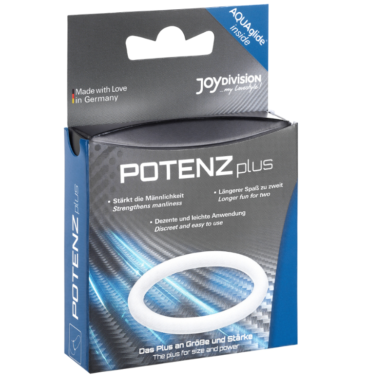 JOYDIVISION POTENZDUO - Plus Penisring Weiß, M