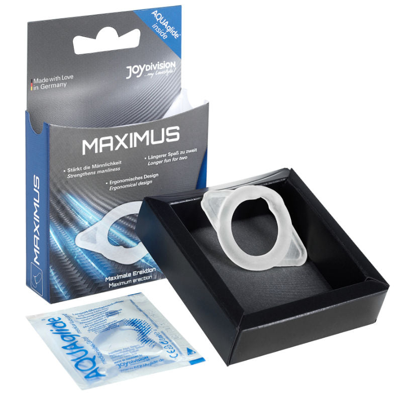 JOYDIVISION POTENZDUO - Maximus Penisring Weiß, XS