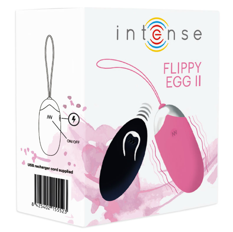 INTENSE - Flippy II vibrierendes Ei mit Fernbedienung diskret