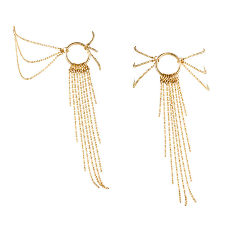BIJOUX – Magnifique goldfarbene Fußkettchen